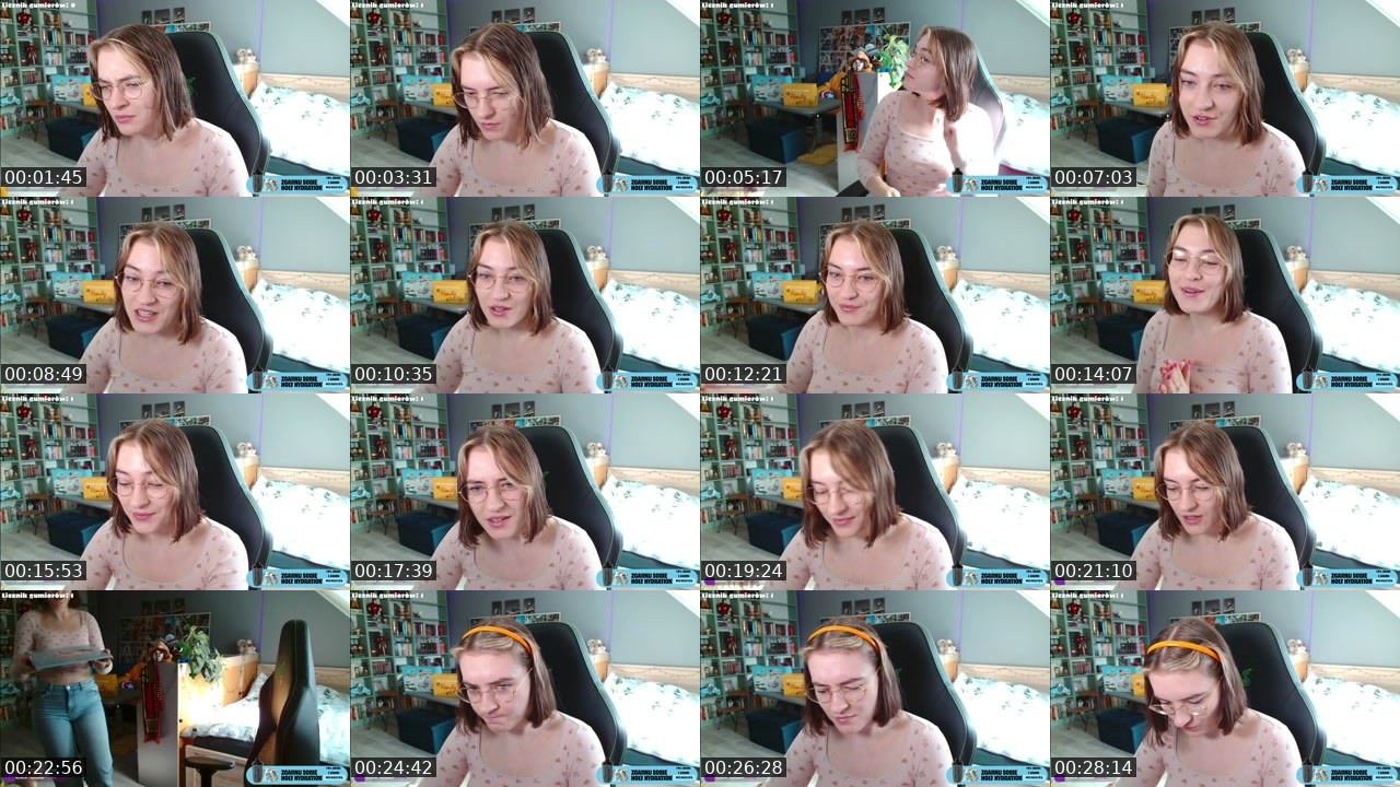 Contact-sheet preview of Menders_7's Twitch recording