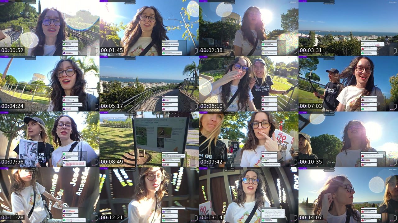 Contact-sheet preview of sofysgalaxy's Twitch recording