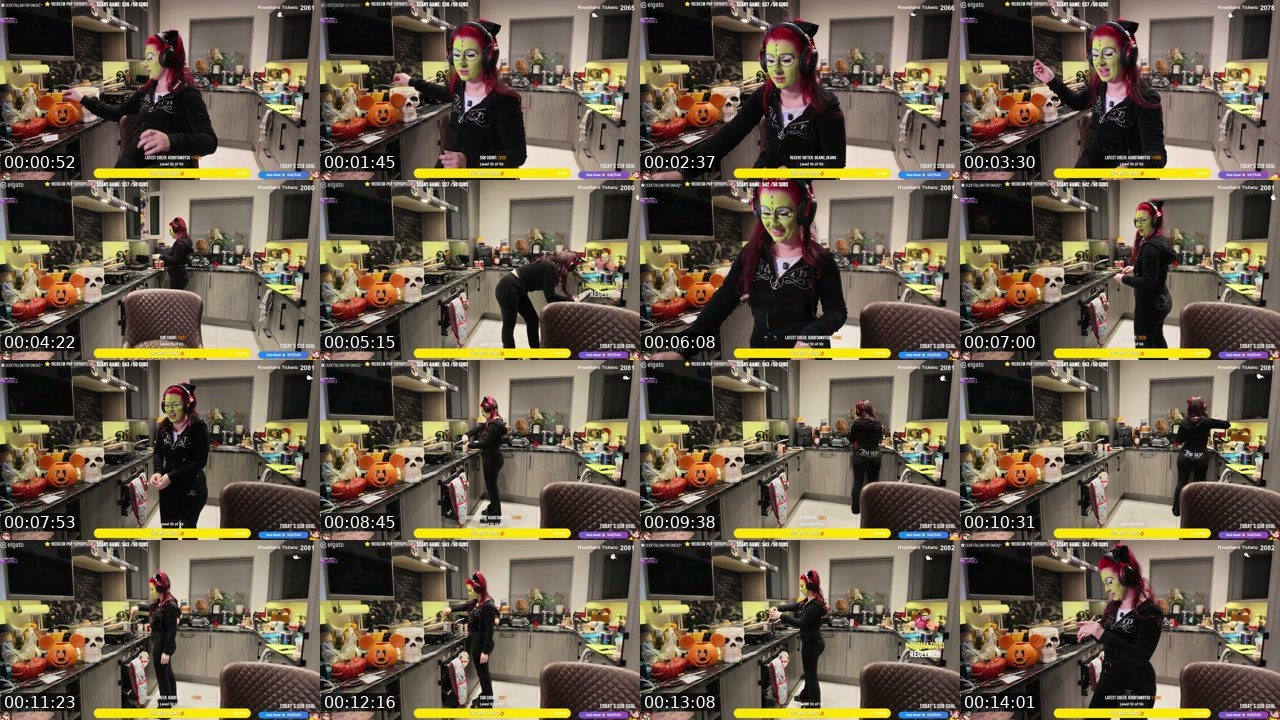 Contact-sheet preview of knightenator's Twitch recording