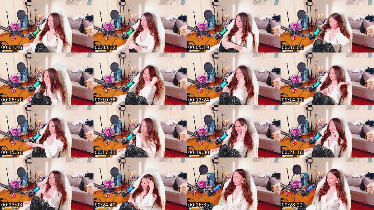 Contact-sheet preview of MarysTV's Twitch recording