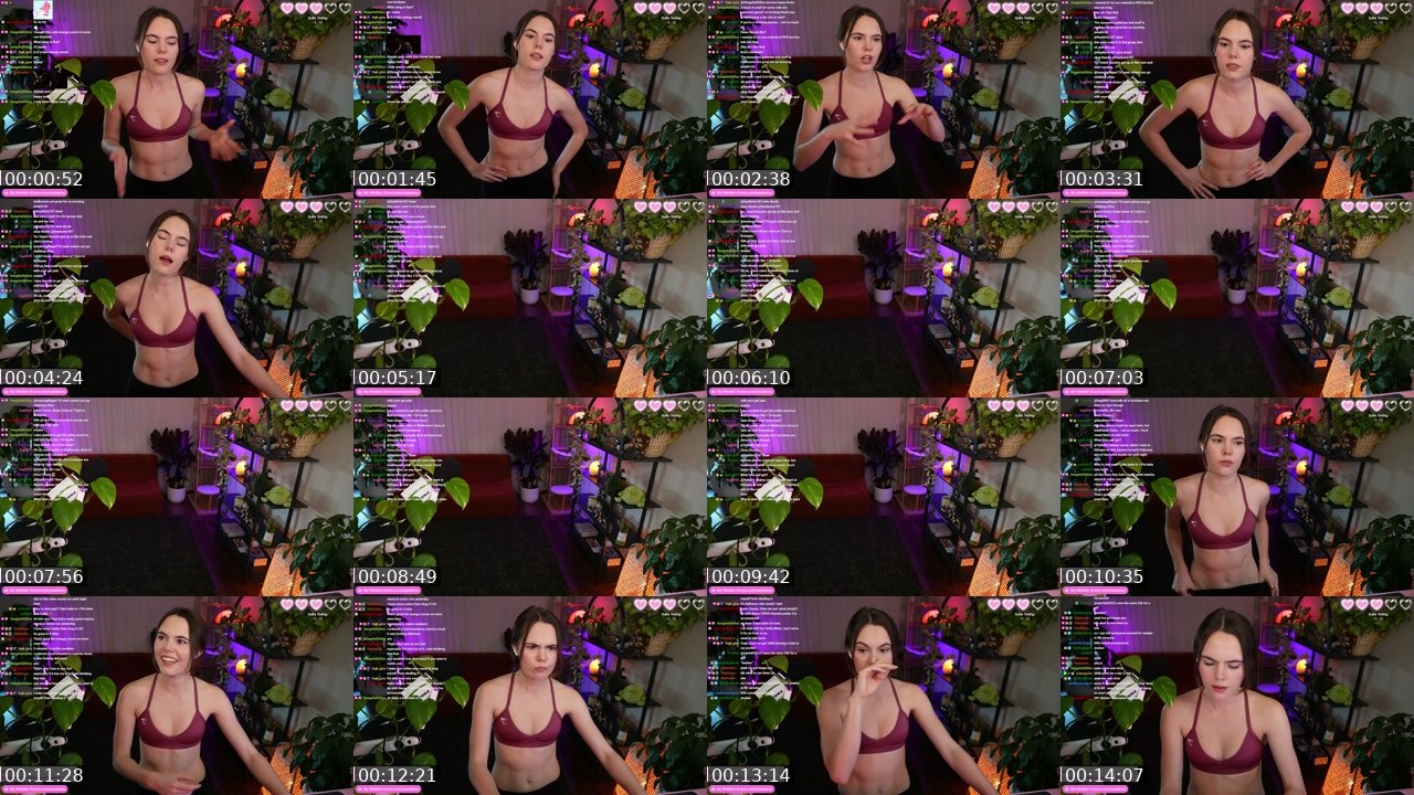 Contact-sheet preview of cassiabree's Twitch recording