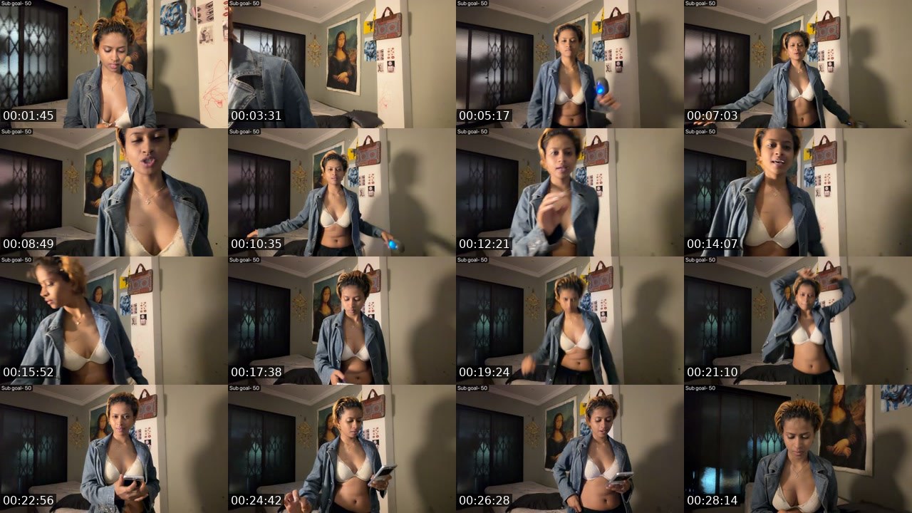 Contact-sheet preview of shaviwoo's Twitch recording