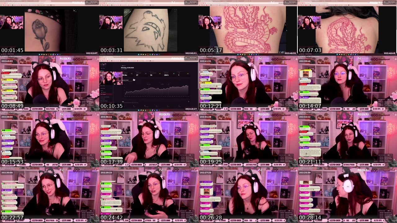 Contact-sheet preview of madoppeldi's Twitch recording