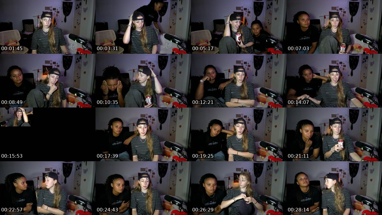 Contact-sheet preview of DaraGRJ's Twitch recording