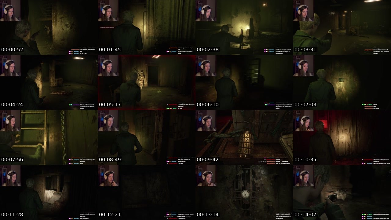 Contact-sheet preview of Calicogamess's Twitch recording