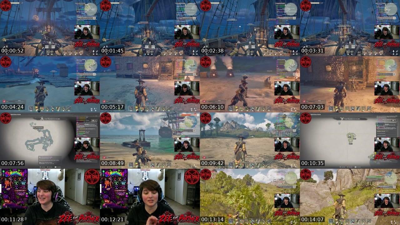 Contact-sheet preview of ambam219's Twitch recording