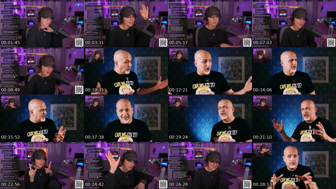 Contact-sheet preview of Dodie___'s Twitch recording
