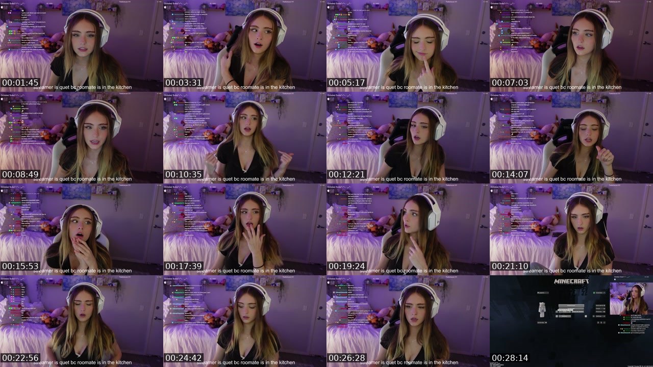 Contact-sheet preview of weeetch's Twitch recording