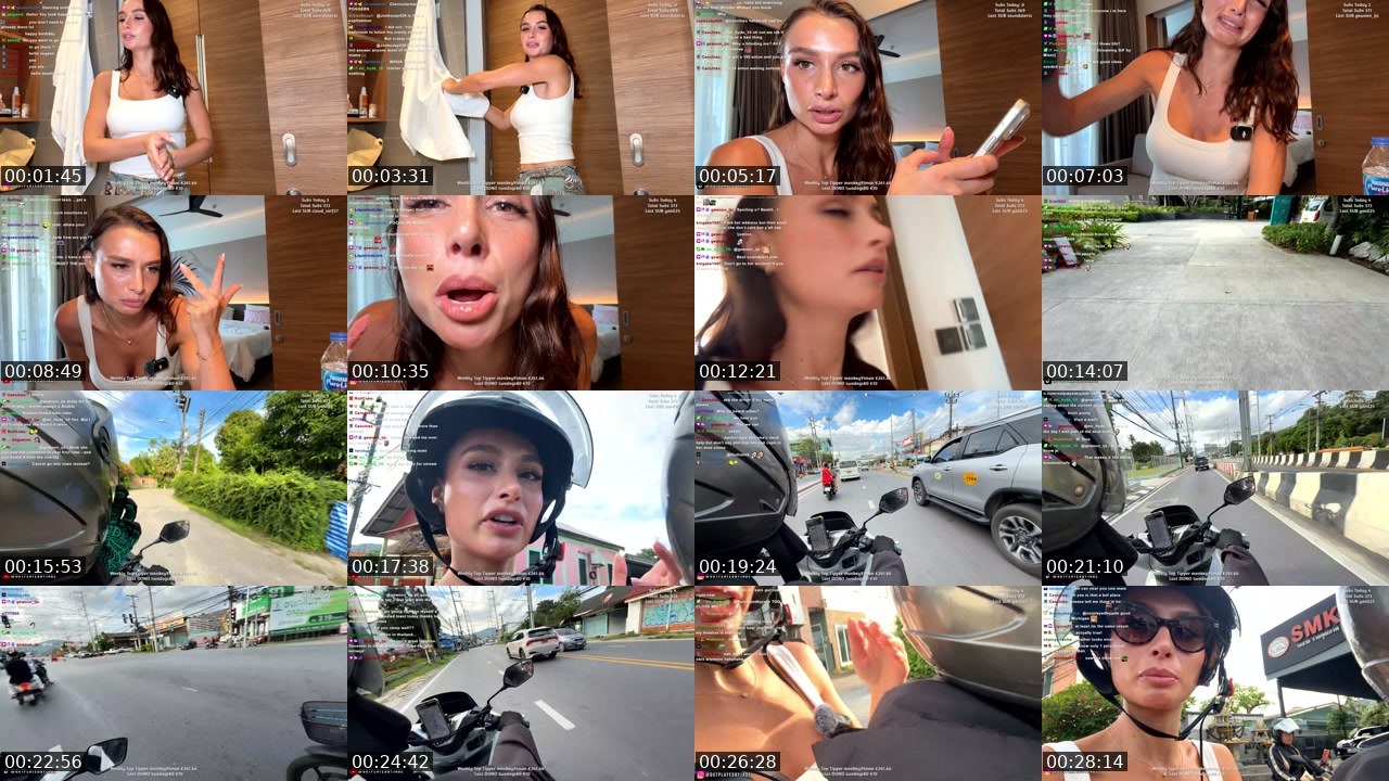 Contact-sheet preview of outplayedbyjade's Twitch recording