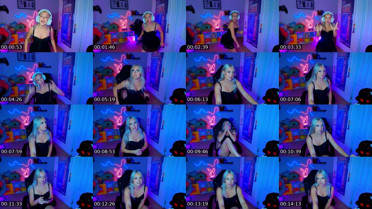 Contact-sheet preview of Awk0Hanny's Twitch recording