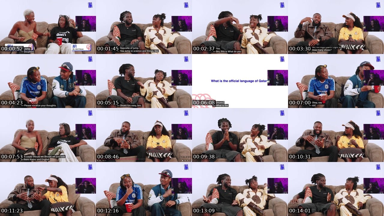 Contact-sheet preview of theritalucia's Twitch recording