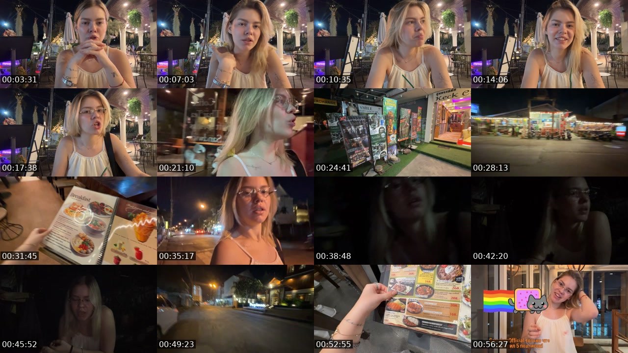 Contact-sheet preview of VIKIM0USE's Twitch recording