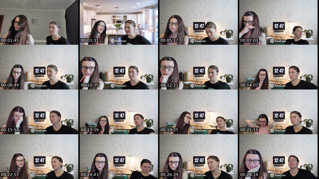 Contact-sheet preview of sonise14's Twitch recording