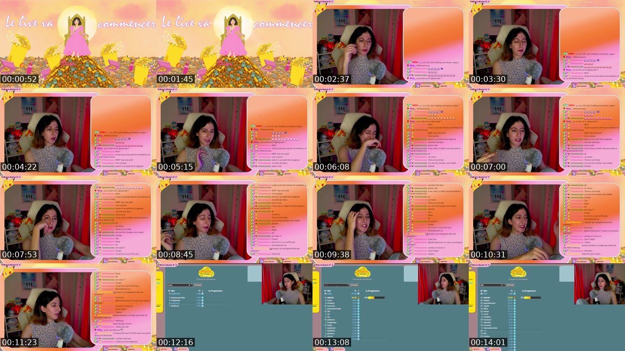 Contact-sheet preview of slaynael's Twitch recording