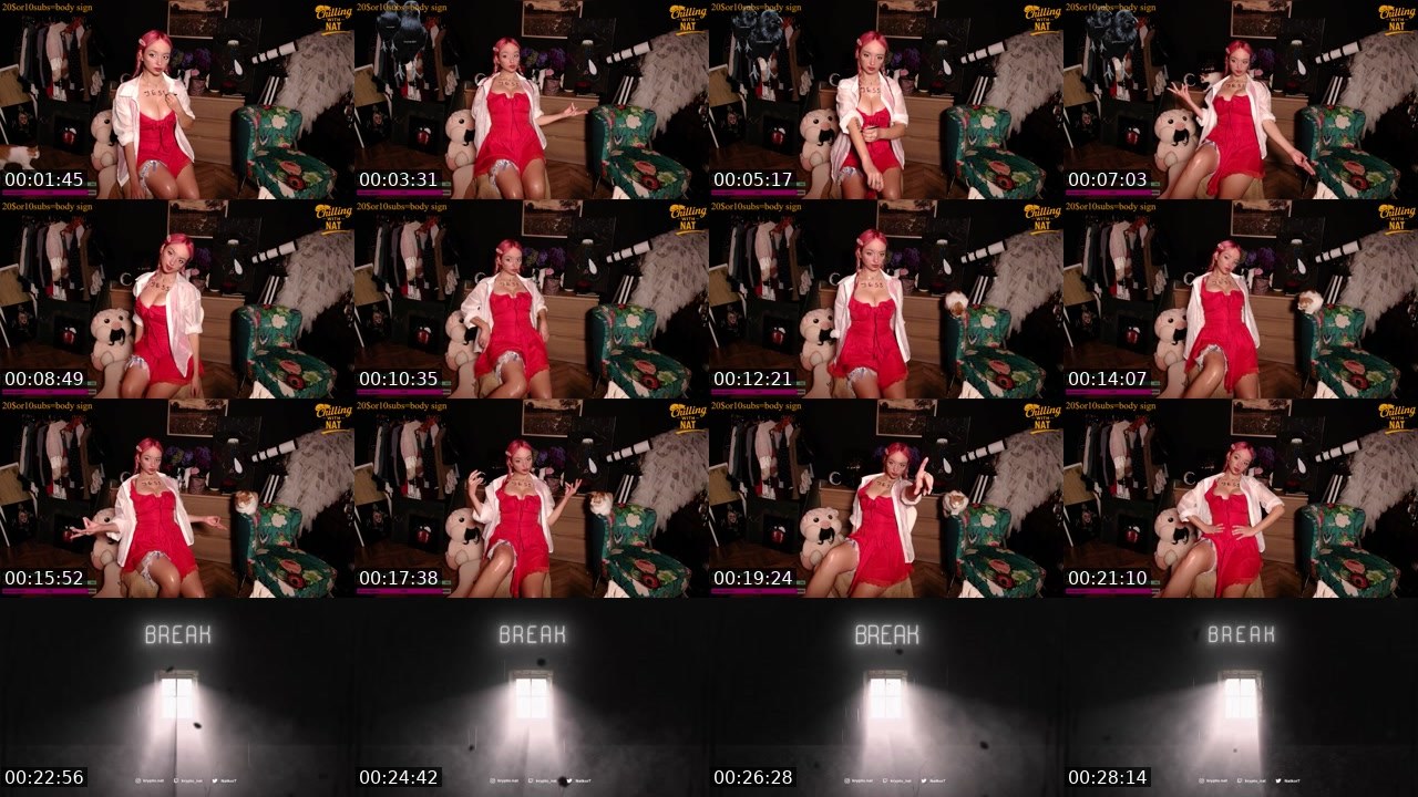 Contact-sheet preview of krypto_nat's Twitch recording