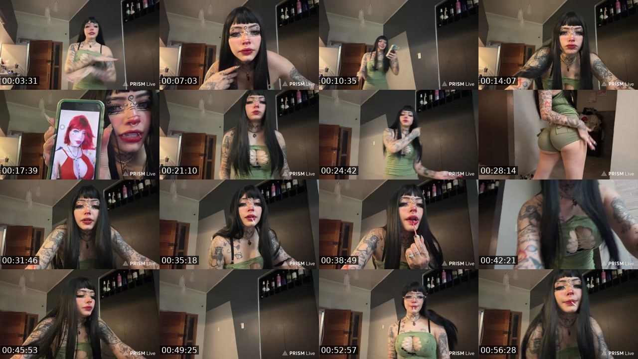 Contact-sheet preview of yasmimcattoficial's Twitch recording
