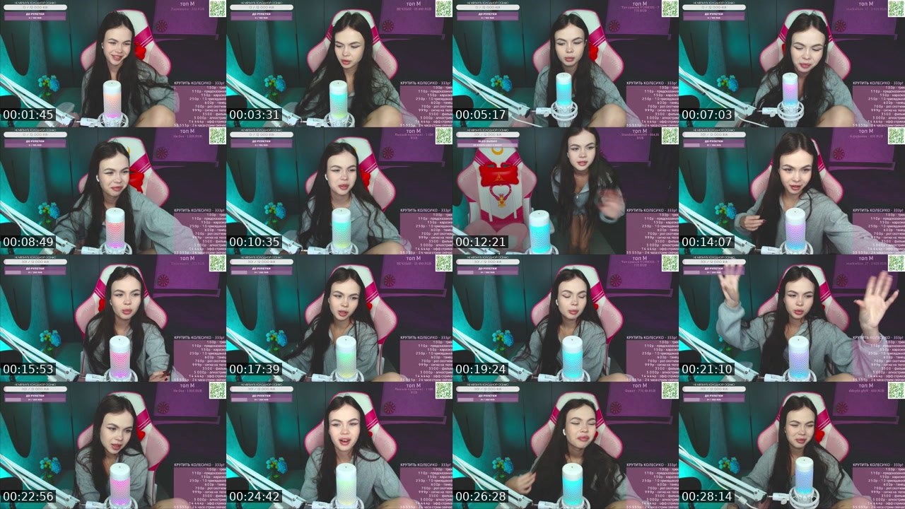 Contact-sheet preview of stroinyasha's Twitch recording