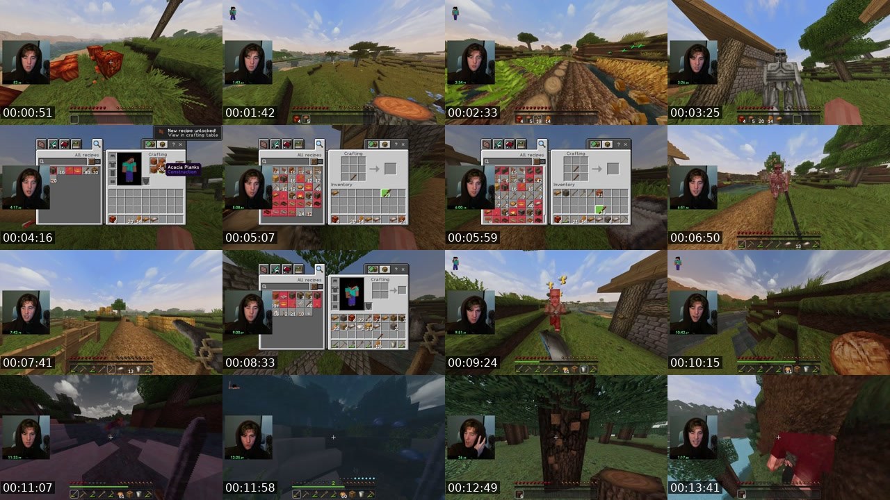 Contact-sheet preview of blackhawkoz's Twitch recording