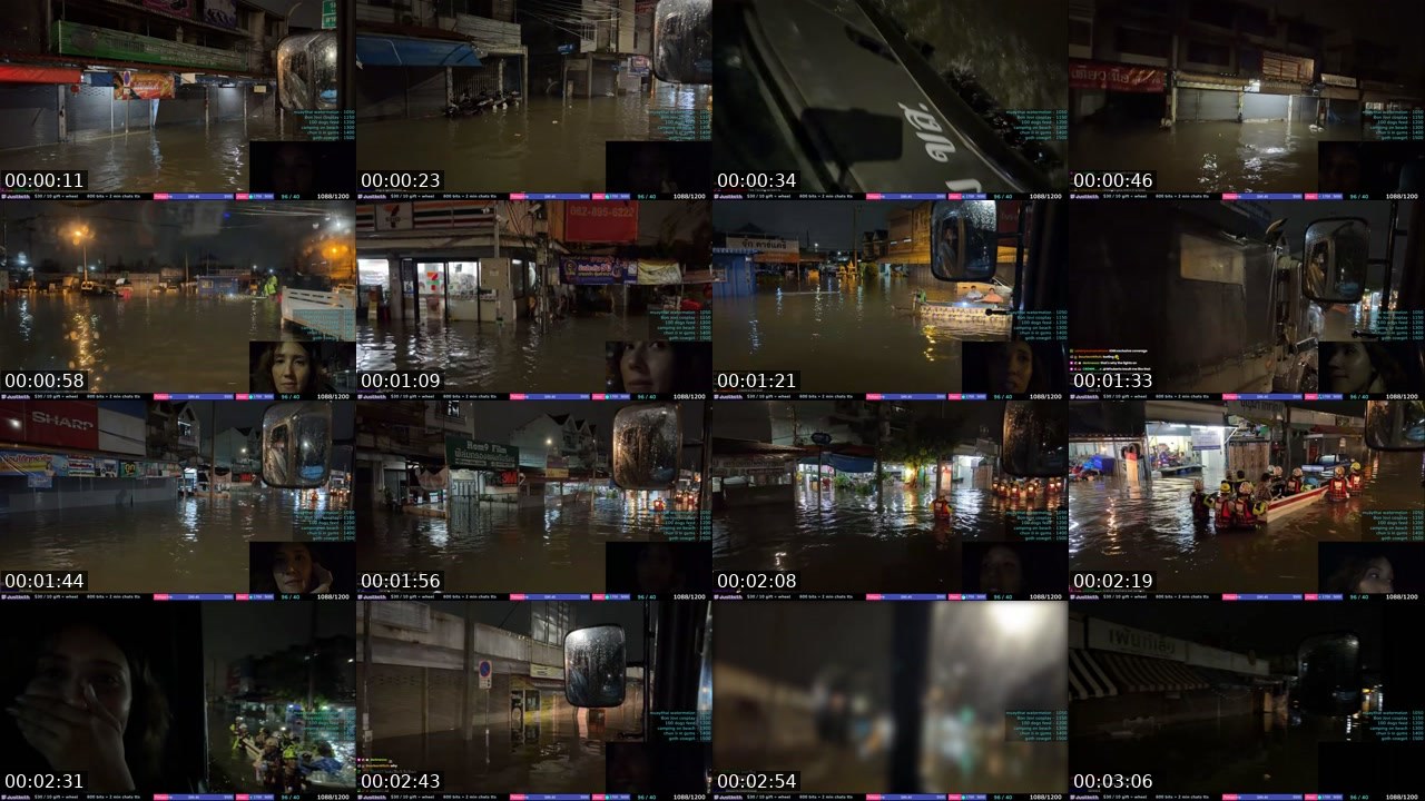 Contact-sheet preview of justketh's Twitch recording