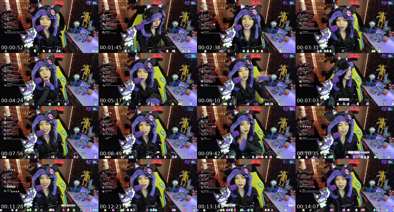 Contact-sheet preview of JosClaps's Twitch recording