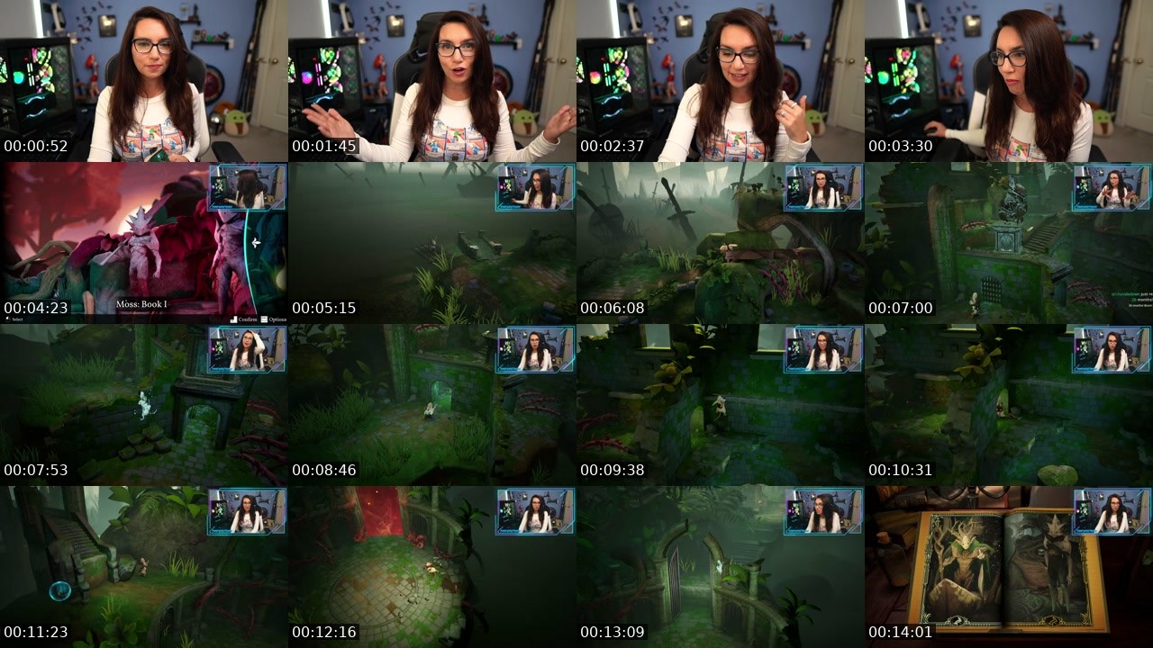 Contact-sheet preview of TrishaHershberger's Twitch recording