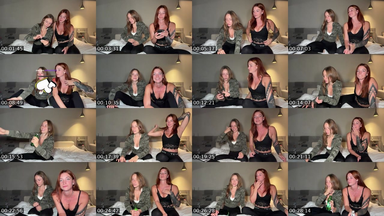 Contact-sheet preview of emmnasstics's Twitch recording