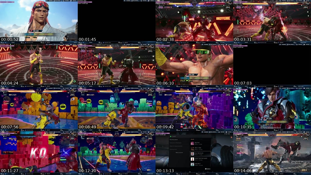 Contact-sheet preview of aes_thetics's Twitch recording