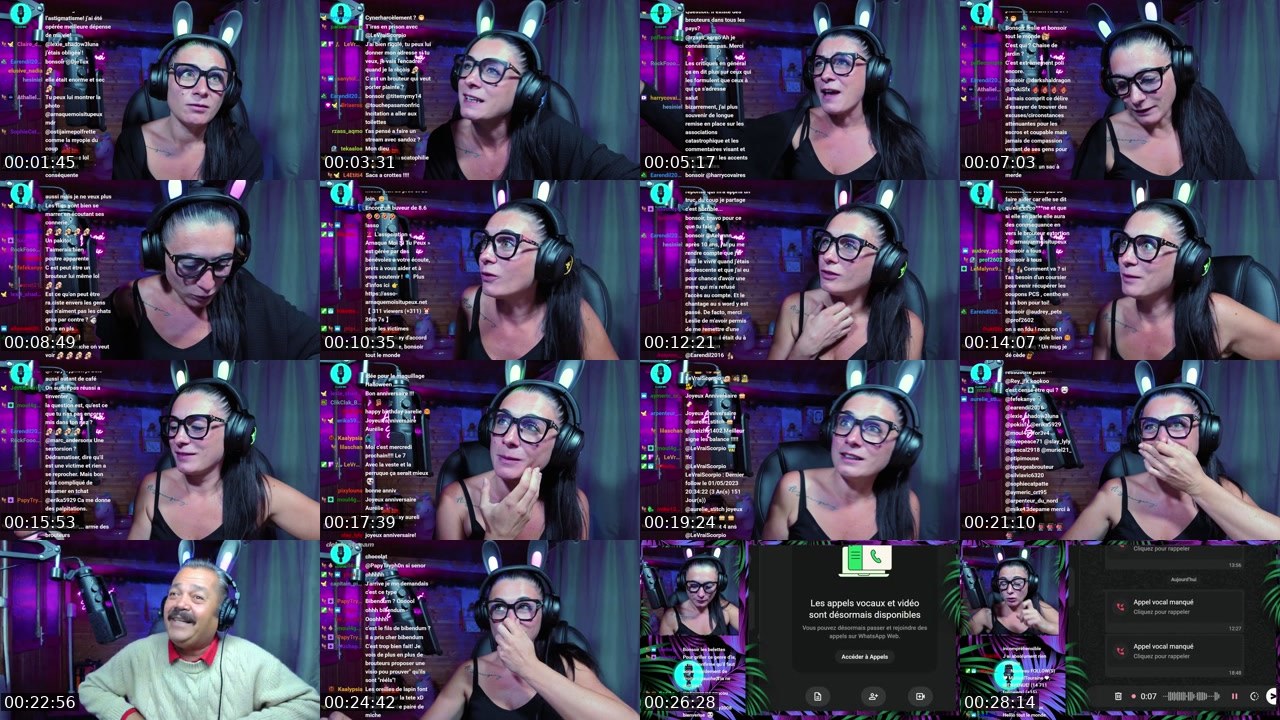Contact-sheet preview of arnaquemoisitupeux's Twitch recording