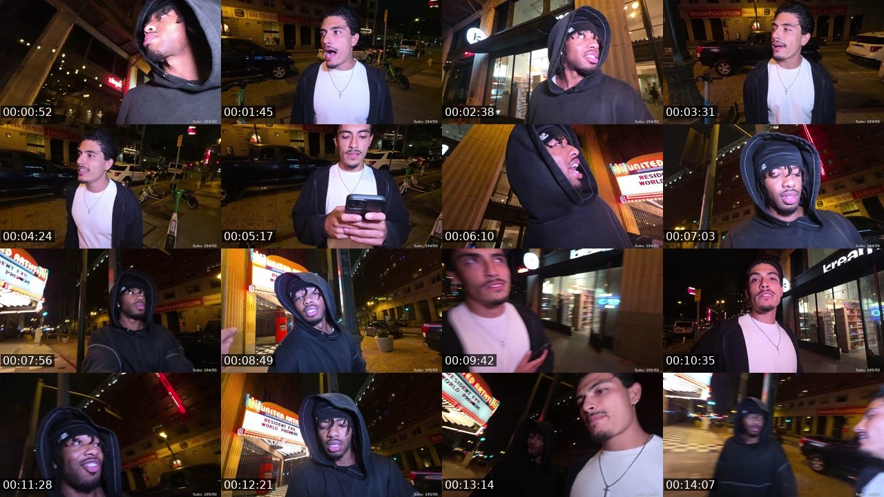 Contact-sheet preview of iizzyriizzy's Twitch recording