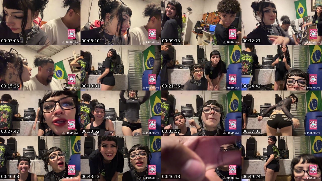 Contact-sheet preview of yasmimcattoficial's Twitch recording