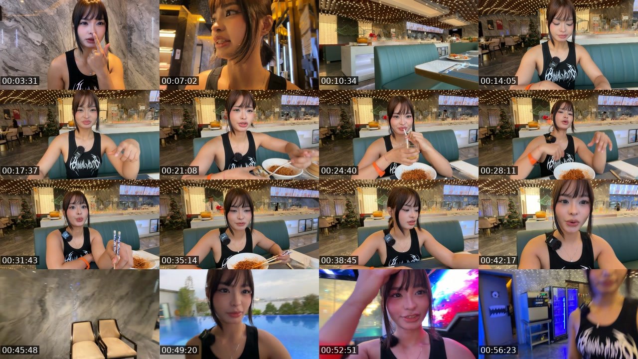 Contact-sheet preview of mavgx's Twitch recording