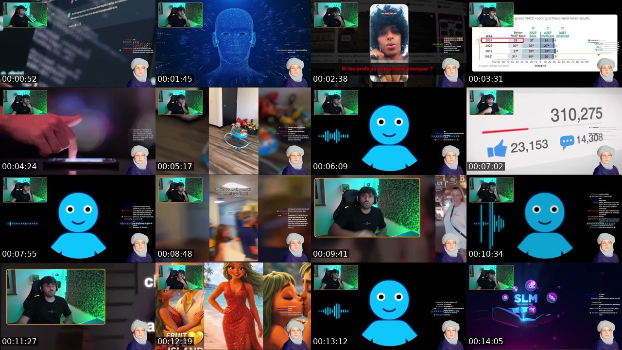Contact-sheet preview of Dodie___'s Twitch recording