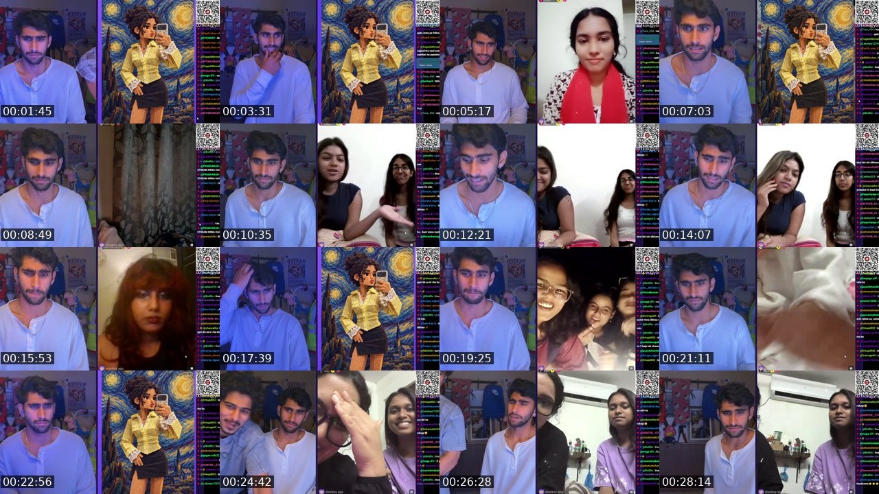 Contact-sheet preview of bekalki's Twitch recording