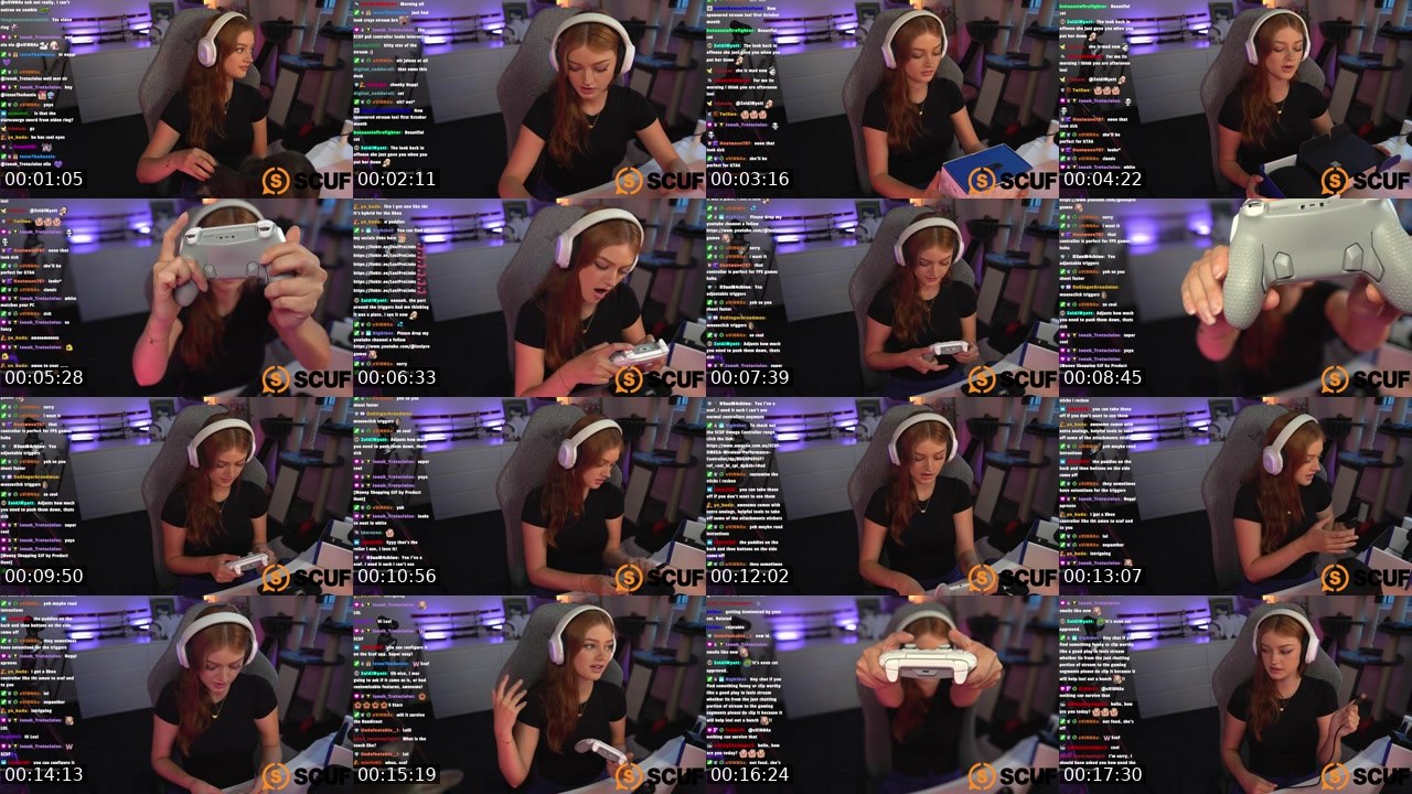 Contact-sheet preview of LexiGraham's Twitch recording
