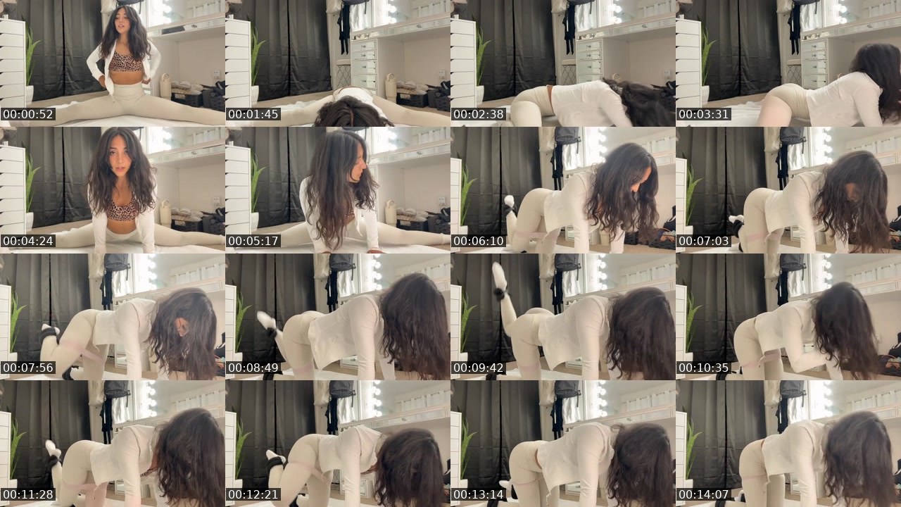 Contact-sheet preview of mirayogax's Twitch recording