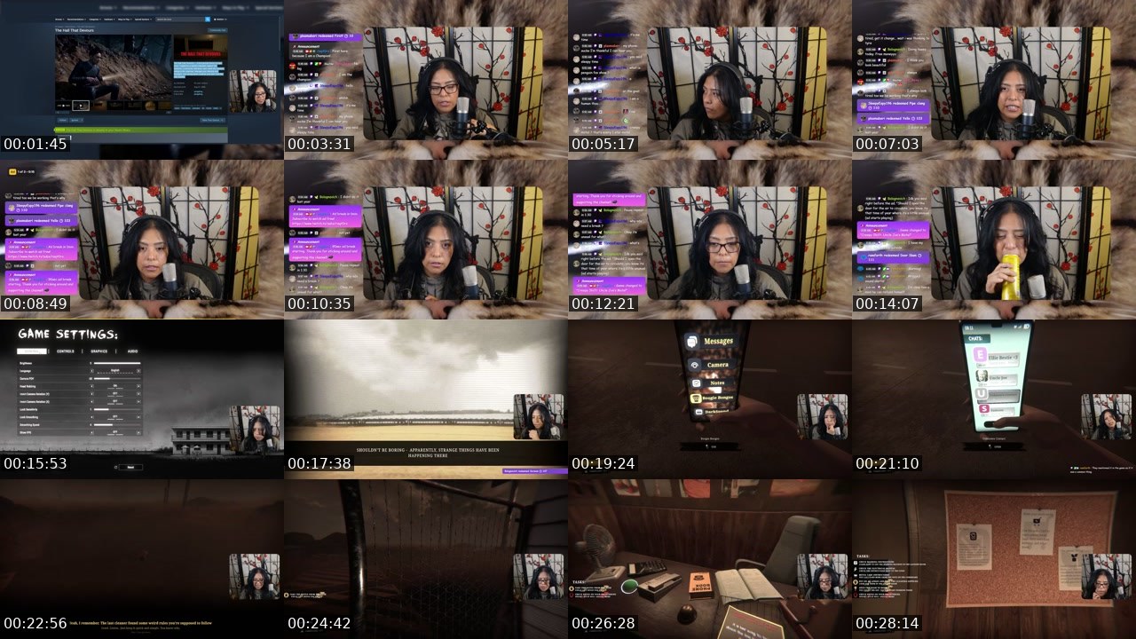 Contact-sheet preview of raqt0rx's Twitch recording