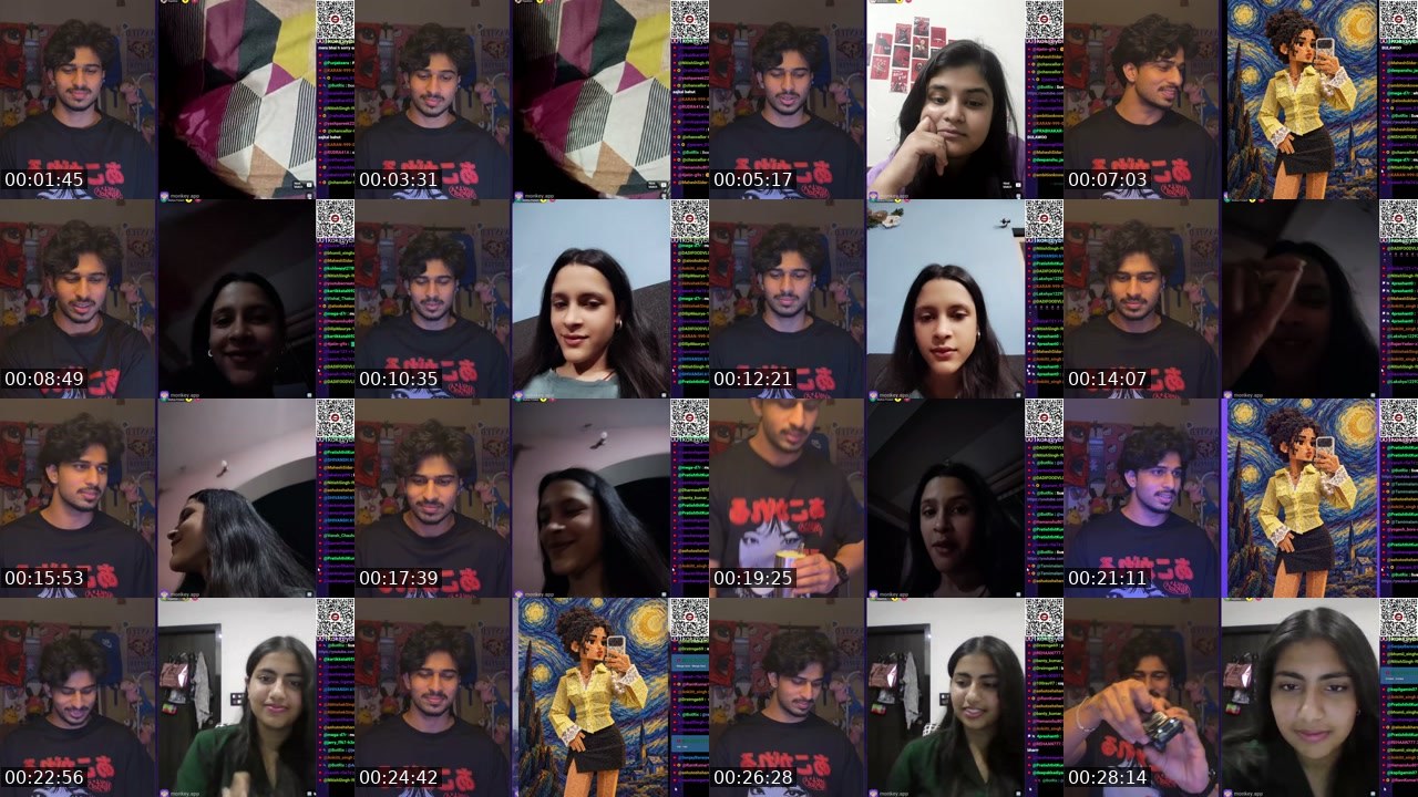 Contact-sheet preview of bekalki's Twitch recording