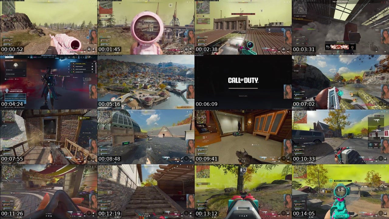 Contact-sheet preview of Chubba__Bubba__'s Twitch recording