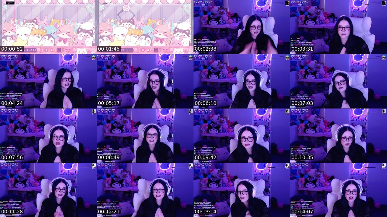 Contact-sheet preview of urg0rl's Twitch recording