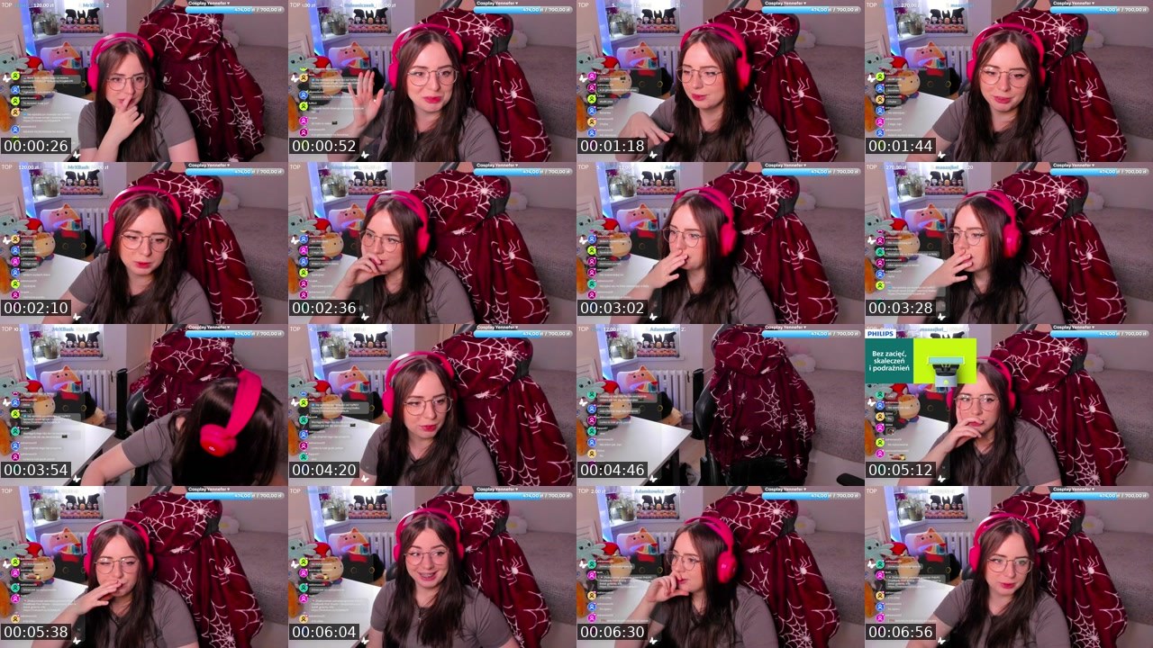 Contact-sheet preview of Notii_'s Twitch recording
