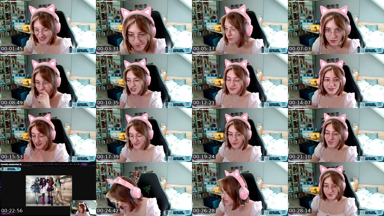 Contact-sheet preview of Menders_7's Twitch recording