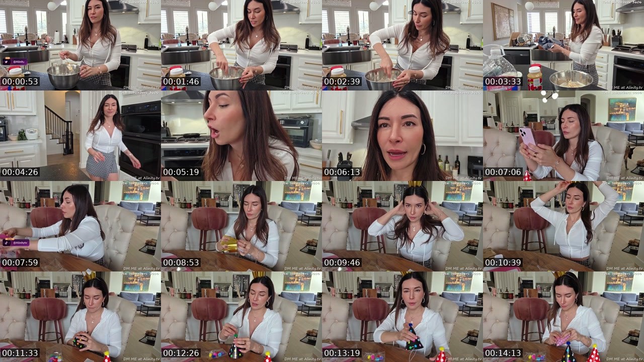 Contact-sheet preview of alinitytv247's Twitch recording