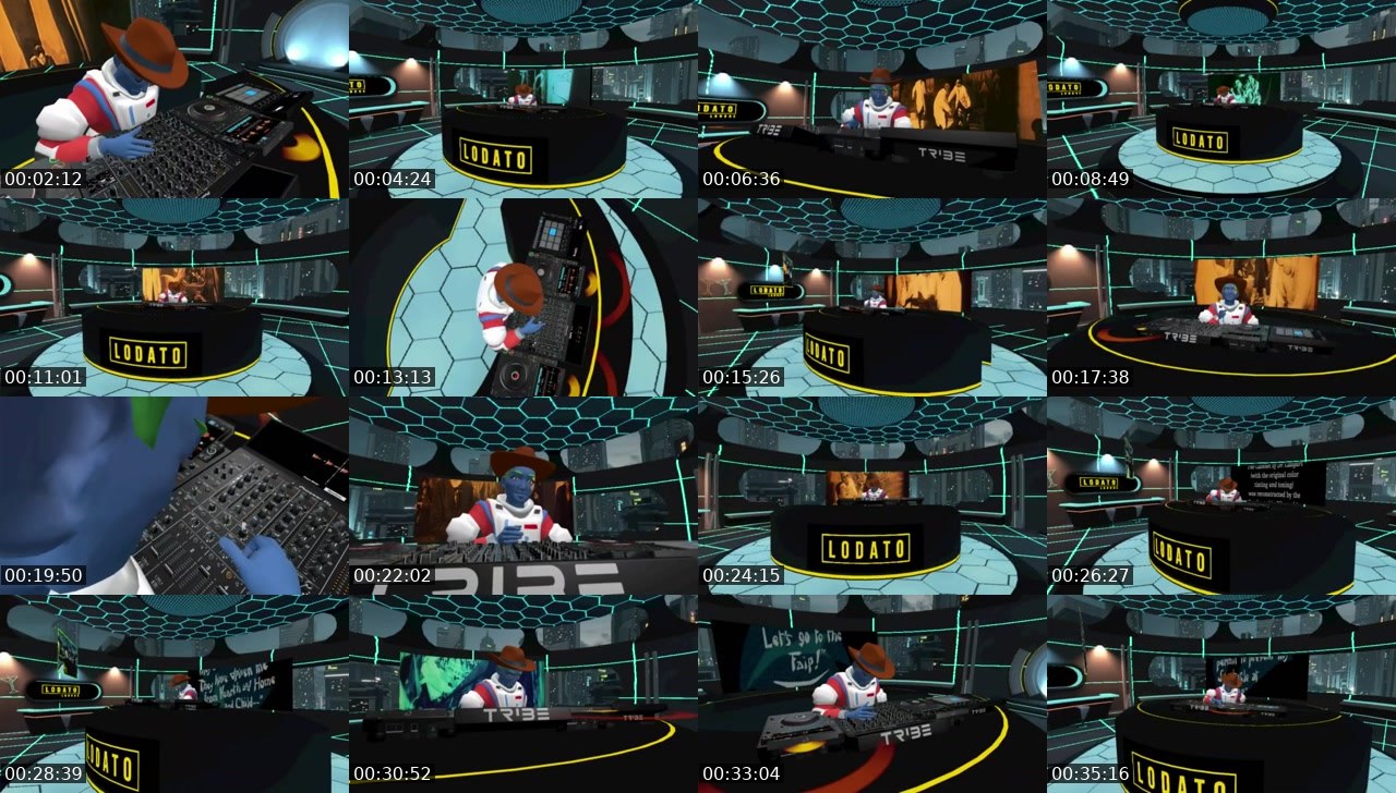 Contact-sheet preview of neonfunkinrussell's Twitch recording