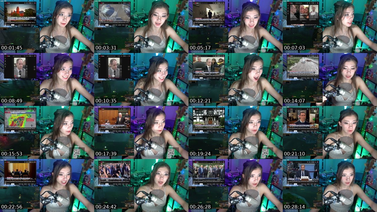 Contact-sheet preview of kaisa's Twitch recording