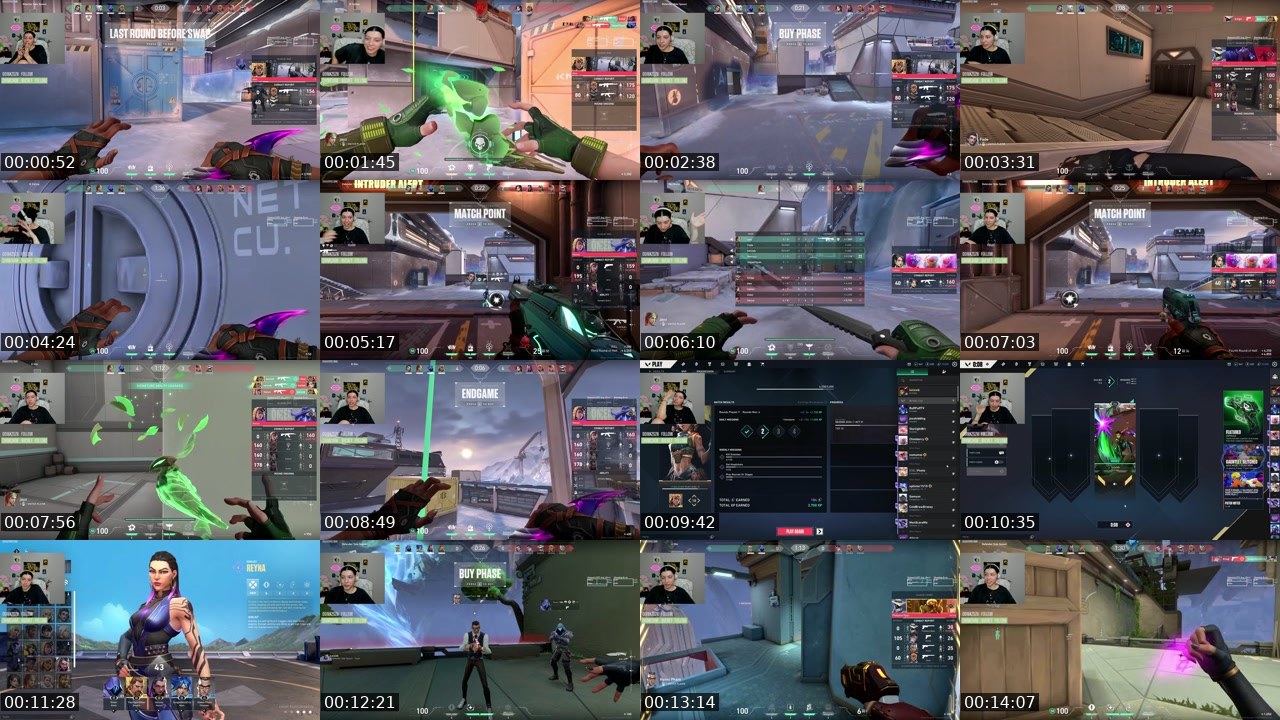 Contact-sheet preview of kelsiebbee's Twitch recording