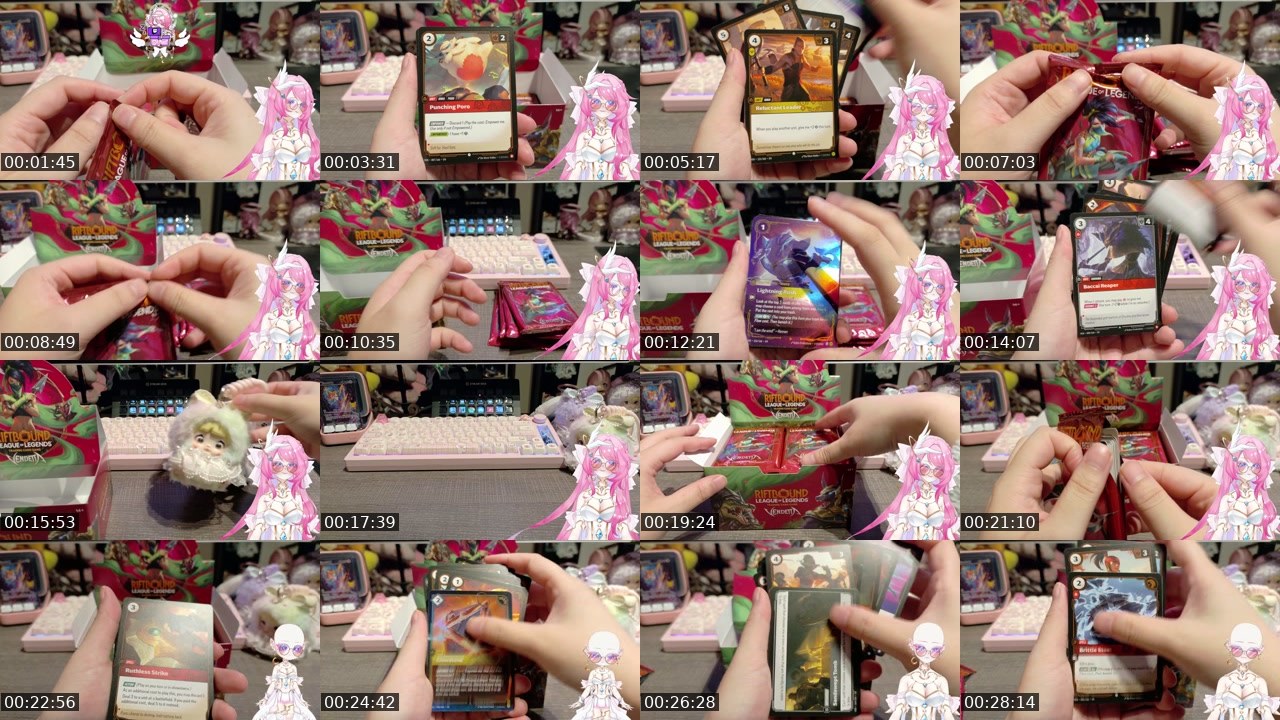 Contact-sheet preview of Allusunday's Twitch recording