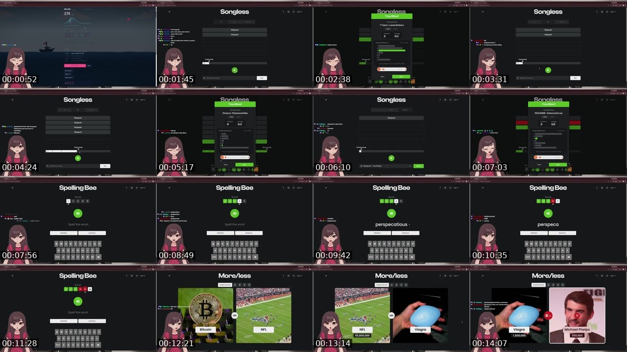 Contact-sheet preview of berrystrawng's Twitch recording