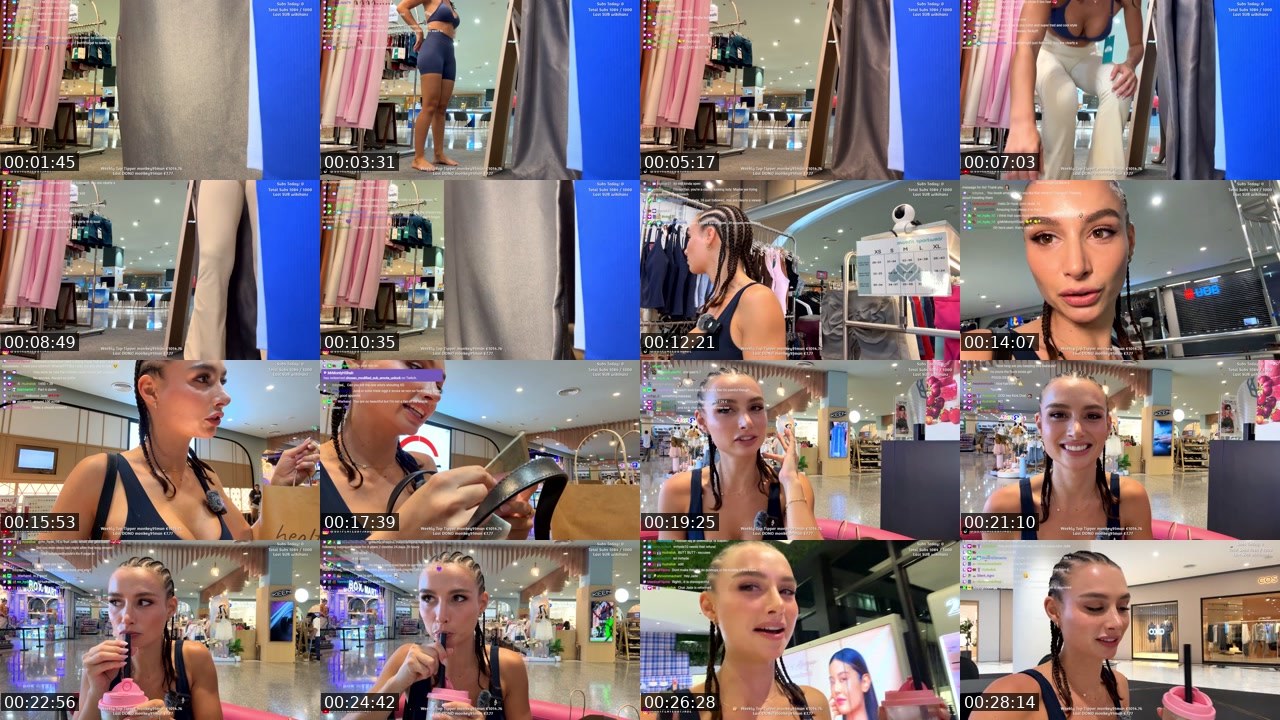 Contact-sheet preview of outplayedbyjade's Twitch recording