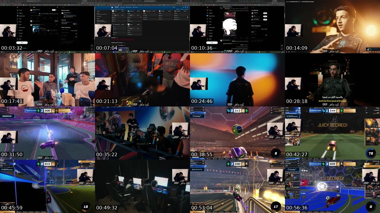Contact-sheet preview of crespor's Twitch recording