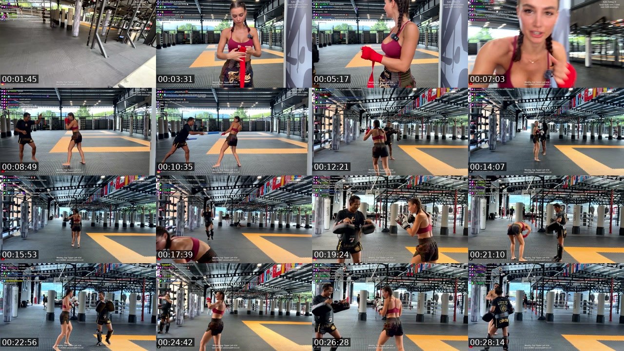 Contact-sheet preview of outplayedbyjade's Twitch recording